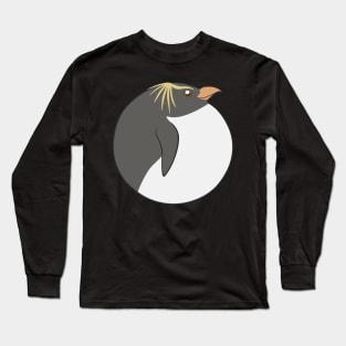 Bird Balls: Rockhopper Penguin Long Sleeve T-Shirt